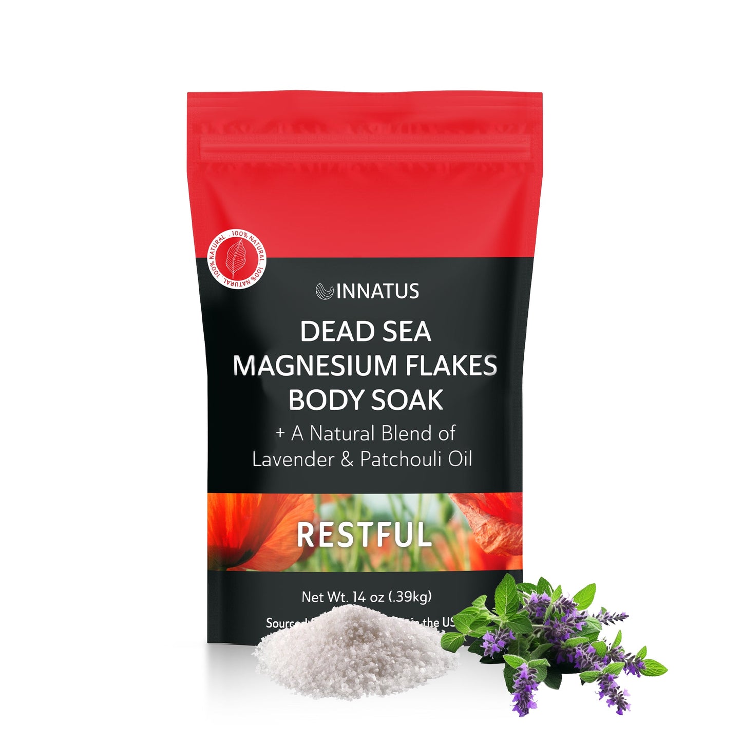 Pure Dead Sea Magnesium Flakes - Restful Soak