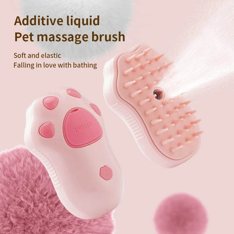 Soft Silicone Pet Hair Removal Grooming Brush