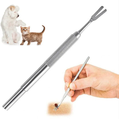 3 in 1 Pet Flea Treatment Tick Removal Tool