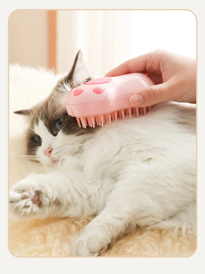 Soft Silicone Pet Hair Removal Grooming Brush